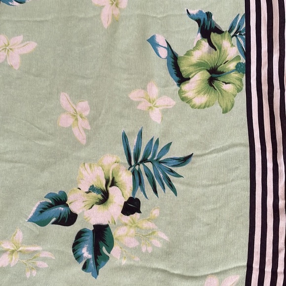 Maryan Mehlhorn textured silk scarf or swimsuit cover up, ECU - Picture 6 of 10